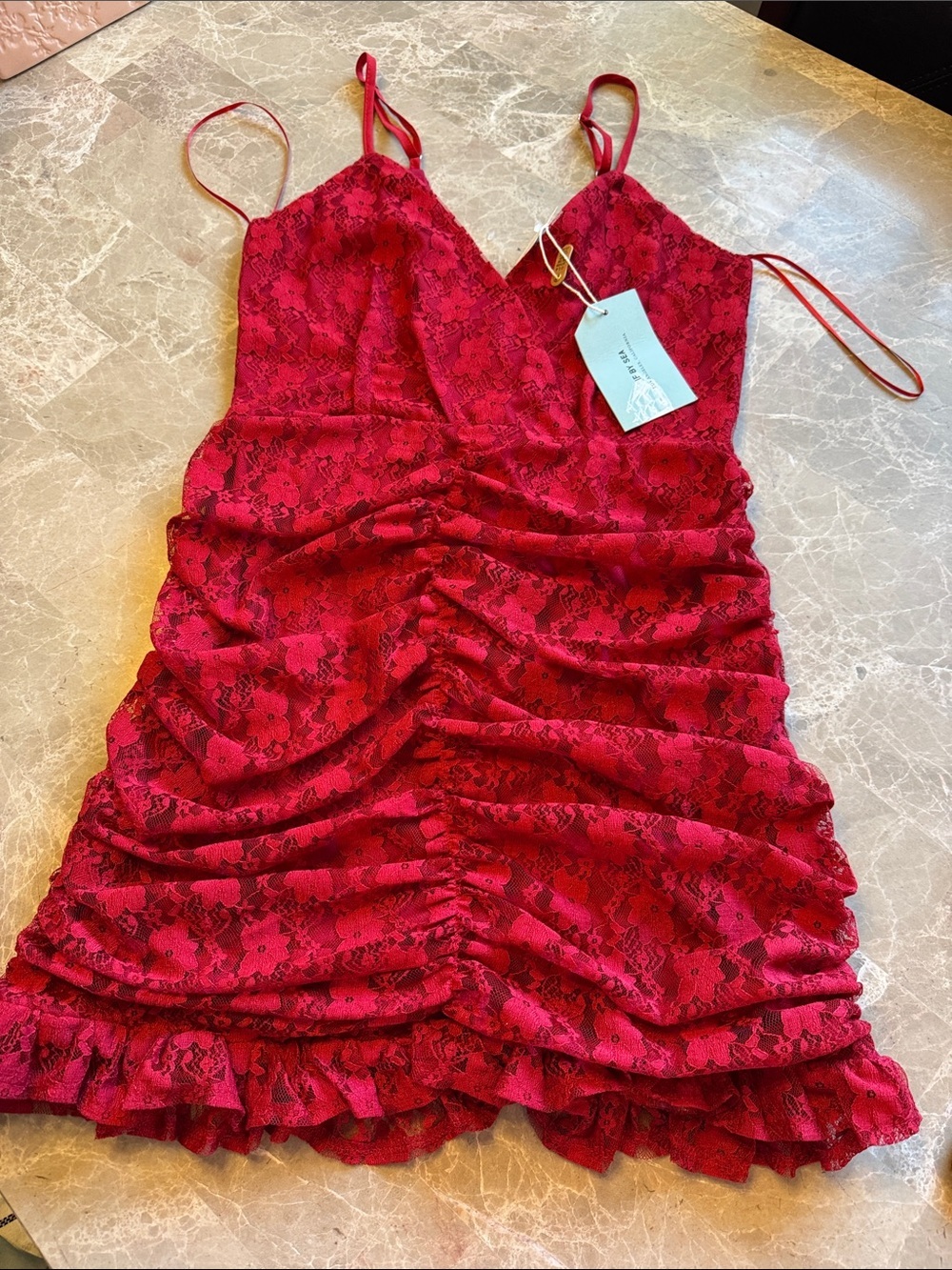 IF BY THE SEA MINI DRESS M